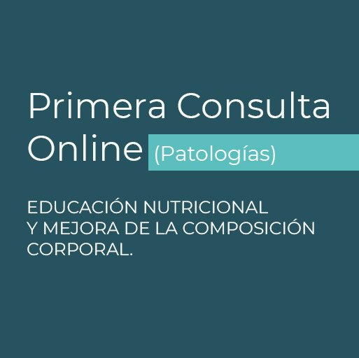 Primera consulta nutricional (Patologías)