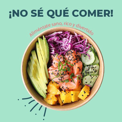 No sé qué comer